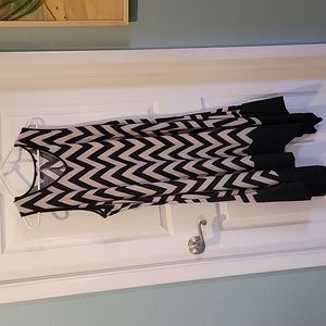 Chevron print Sun dress 2X Great for beach or vacation